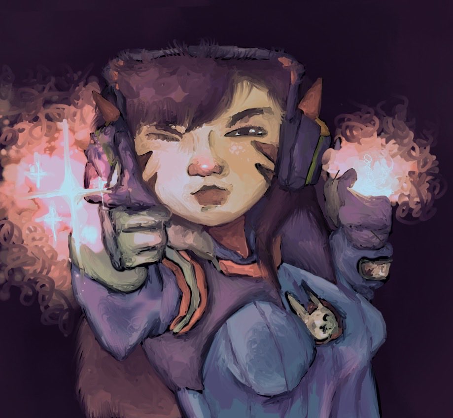 GroovyPineconez's tweet photo. Little dva drawing. Nerf this! 

#Overwatch #art #Digitalart #Dvaoverwatch #Artist https://t.co/egxFWK6qbc