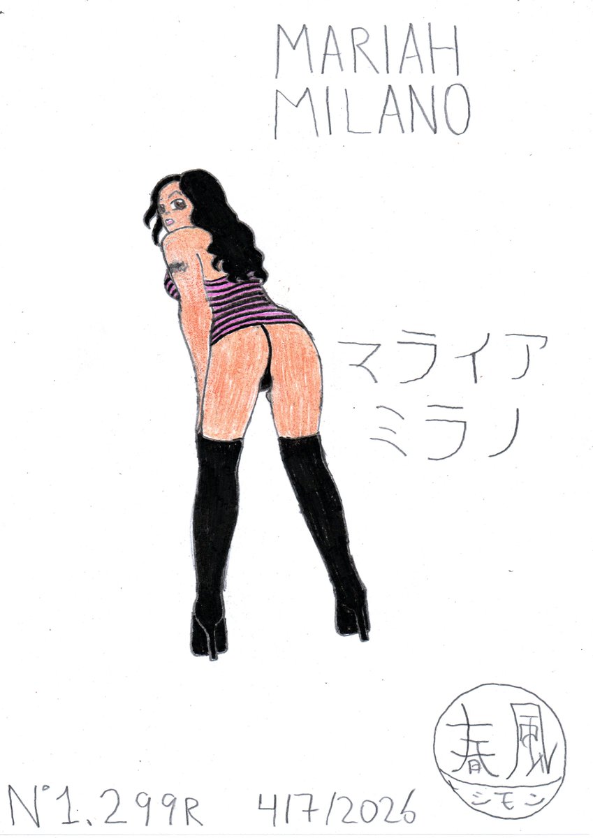 SimonHarukaze's tweet photo. Mariah Milano https://t.co/H4b3wMYkWa