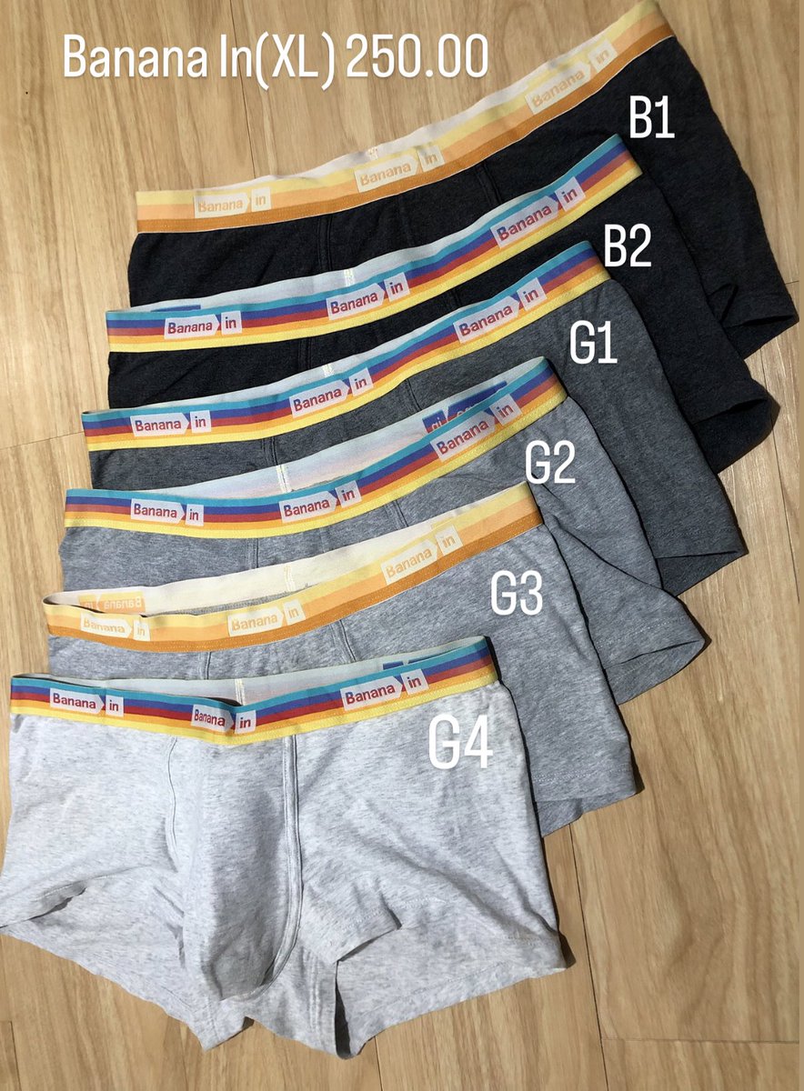 buddy_nick33's tweet photo. FS Banana In🌈 Boxer brief underwear
Good quality mga boss. Direct messages me mga boss😊
#boxer #bananaIn #underwear https://t.co/RkOMejn1dX