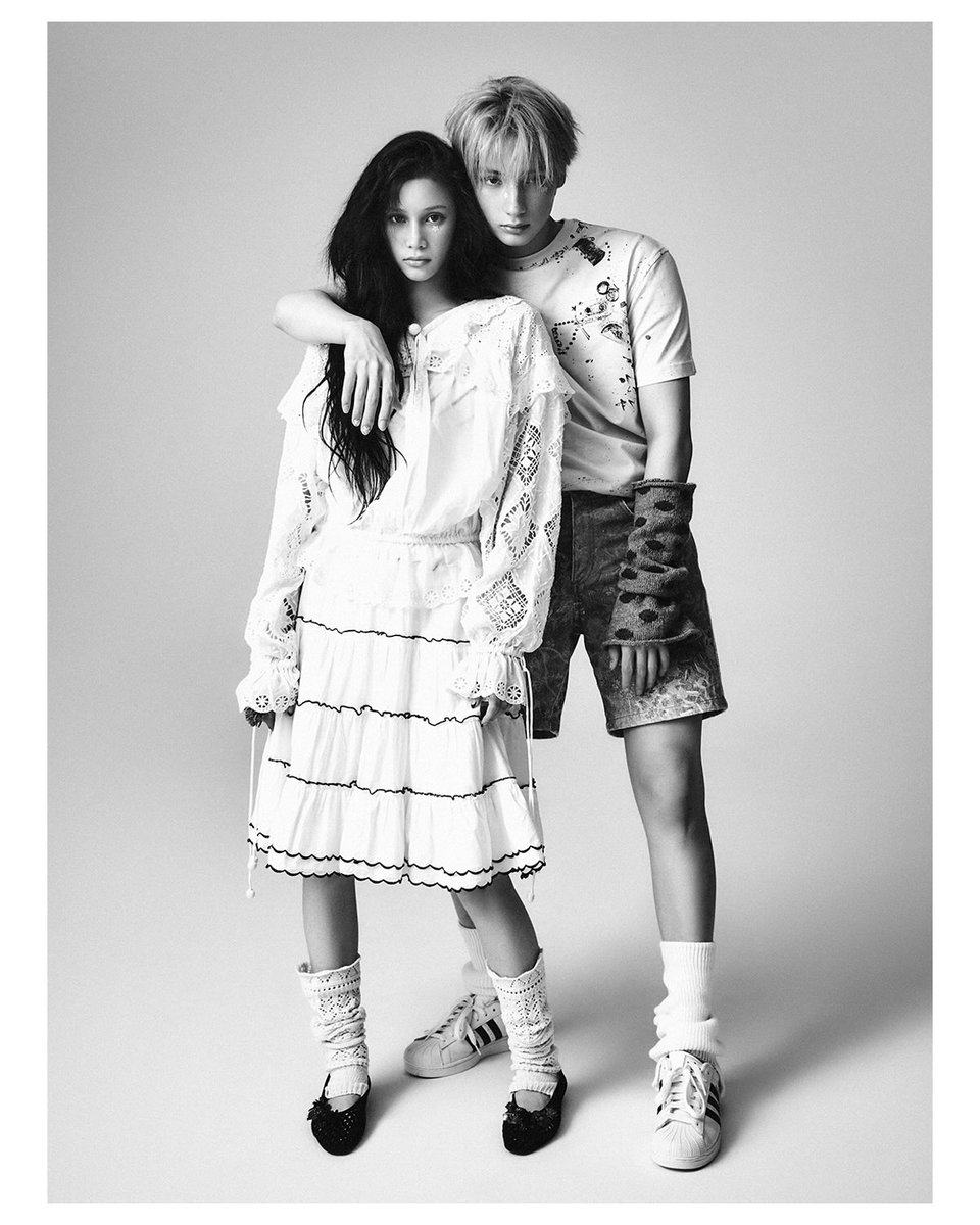 PopHnk's tweet photo. Capturing the bond between the Huening siblings. Photographer Kigon Kwak shares these special moments on his Instagram from the upcoming DAZED KOREA Summer issue, releasing July 6. https://t.co/4V0xVjC2k6