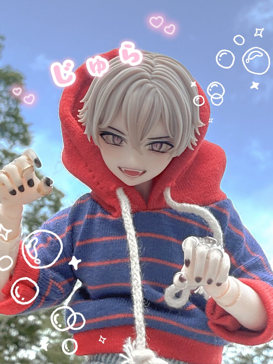 Sweet5ko's tweet photo. ちなみに、
最近私とお出かけしてくれてるのは、
じゅらくんです💜
素敵な企画で当選しまして✨
うちに来てくれた子です💜ほんっとかわいくてかっこい〜！
#まれどーる https://t.co/egyI336hZz