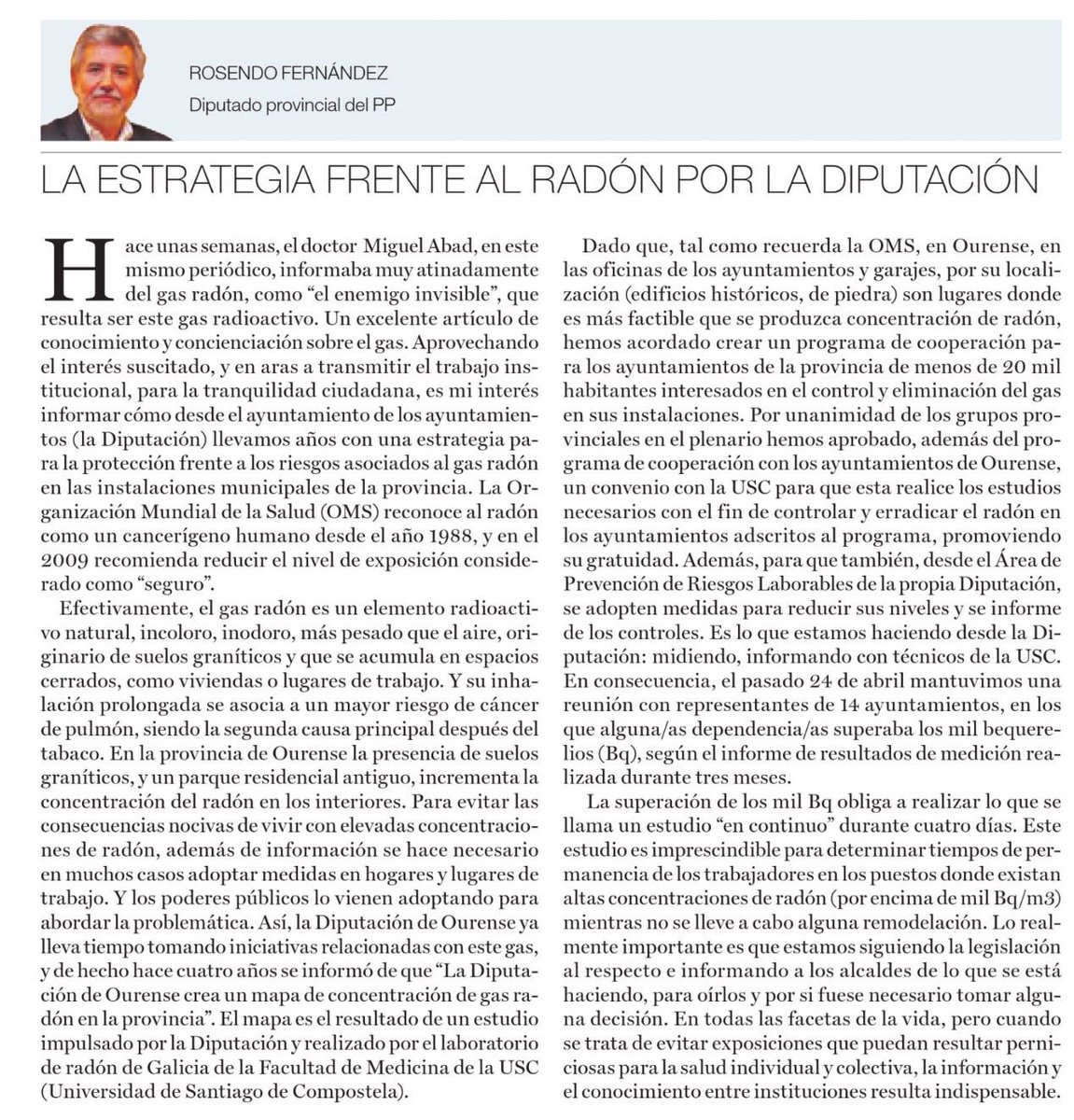 roslufe's tweet photo. Iniciativa apoyada unánimemente por todos los grupos del plenario de @DeputacionOU @LaRegion https://t.co/nuOnkVmXGS