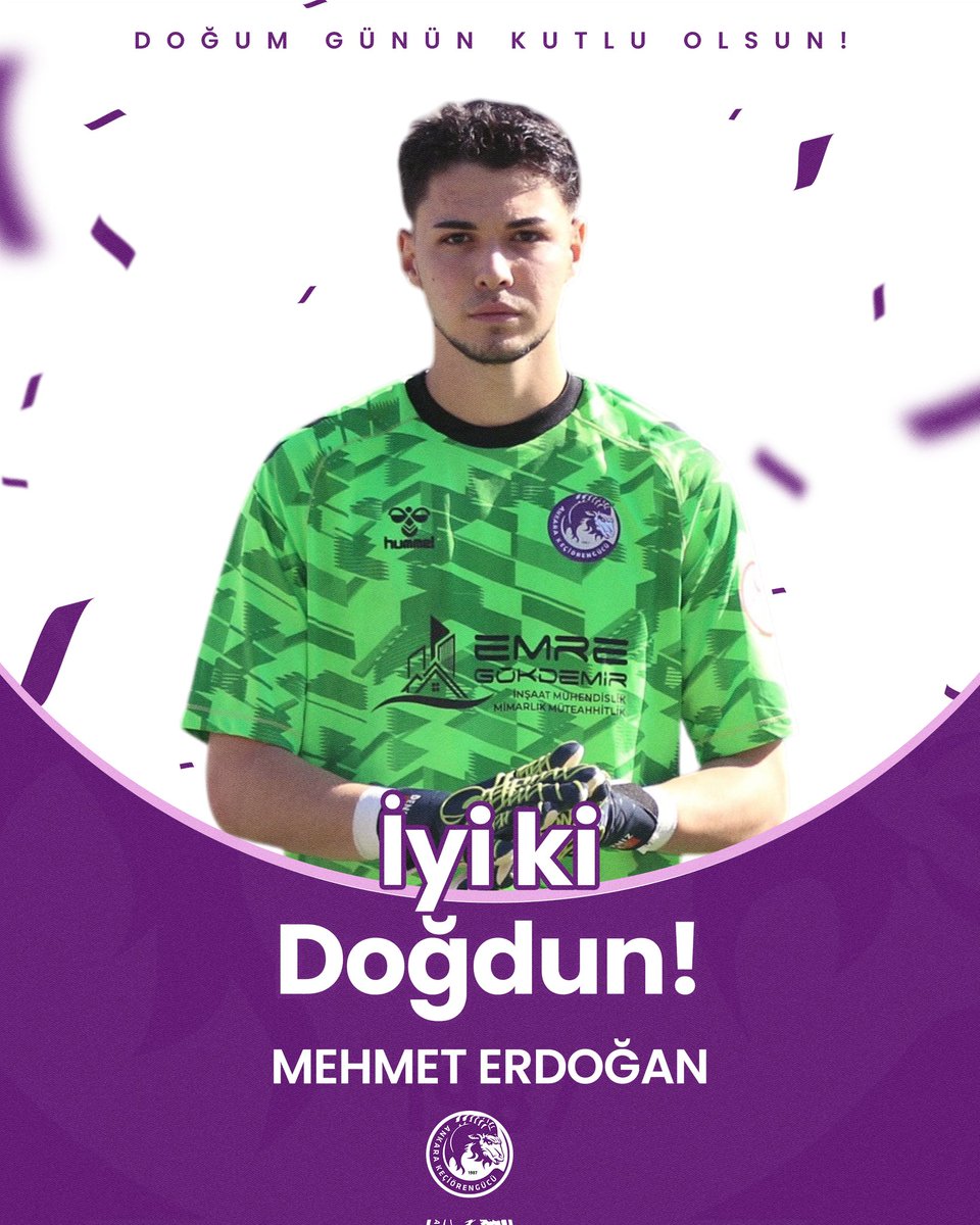 ankara_kg's tweet photo. 🎂 İyi ki doğdun Mehmet Erdoğan! 🎉 💜🤍

#AnkaraKeçiörengücü https://t.co/BmHpG2y5lA