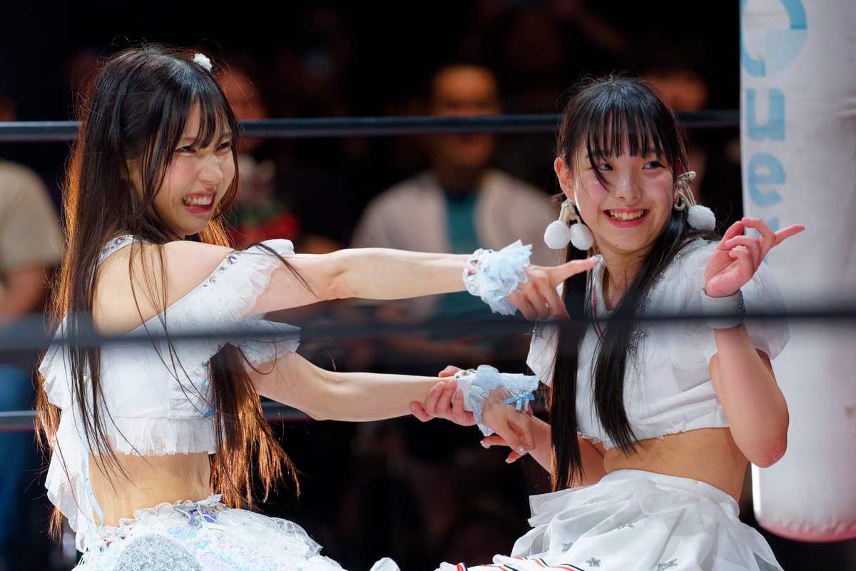 di_zhy's tweet photo. 2026.7.4 新木場1stリング

#tjpw #瑞希 #高見汐珠 https://t.co/cLrsum4LvY