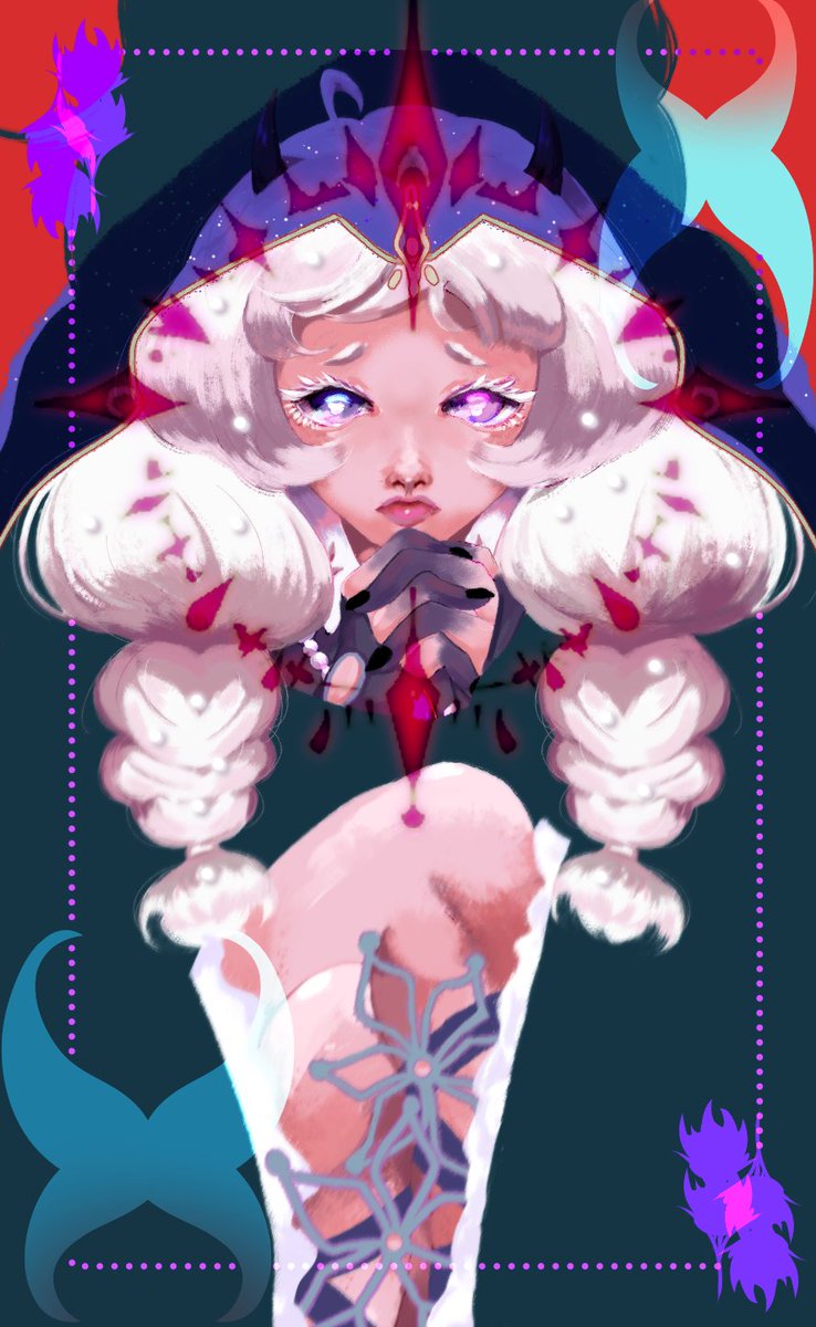 zerizelian's tweet photo. Art Fight attack for Lii. https://t.co/yo9MLRPsA7