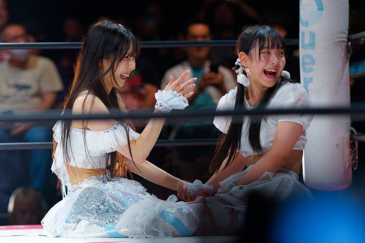 di_zhy's tweet photo. 2026.7.4 新木場1stリング

#tjpw #瑞希 #高見汐珠 https://t.co/cLrsum4LvY