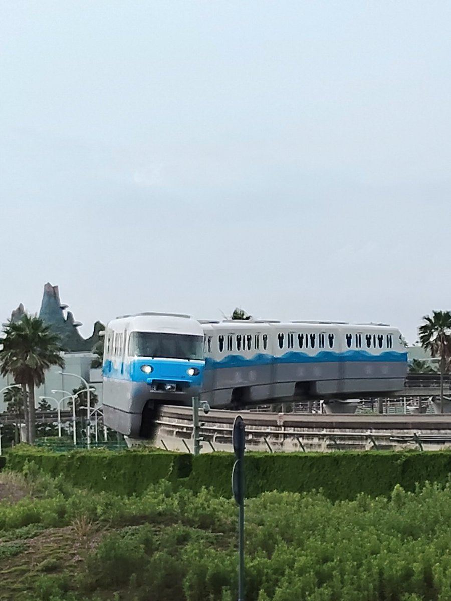colourlessdiary's tweet photo. 葛西臨海公園からの東京ディズニーリゾート https://t.co/sdiZI5oQoK