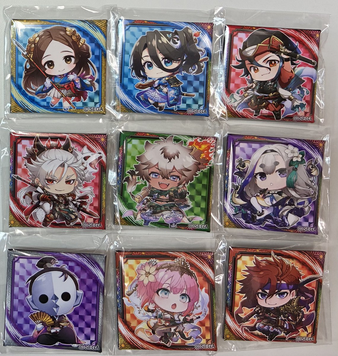 英傑大戦】 缶バッジ、ぷちが数種入荷しました🙋🏻‍♂️ 缶バッジ