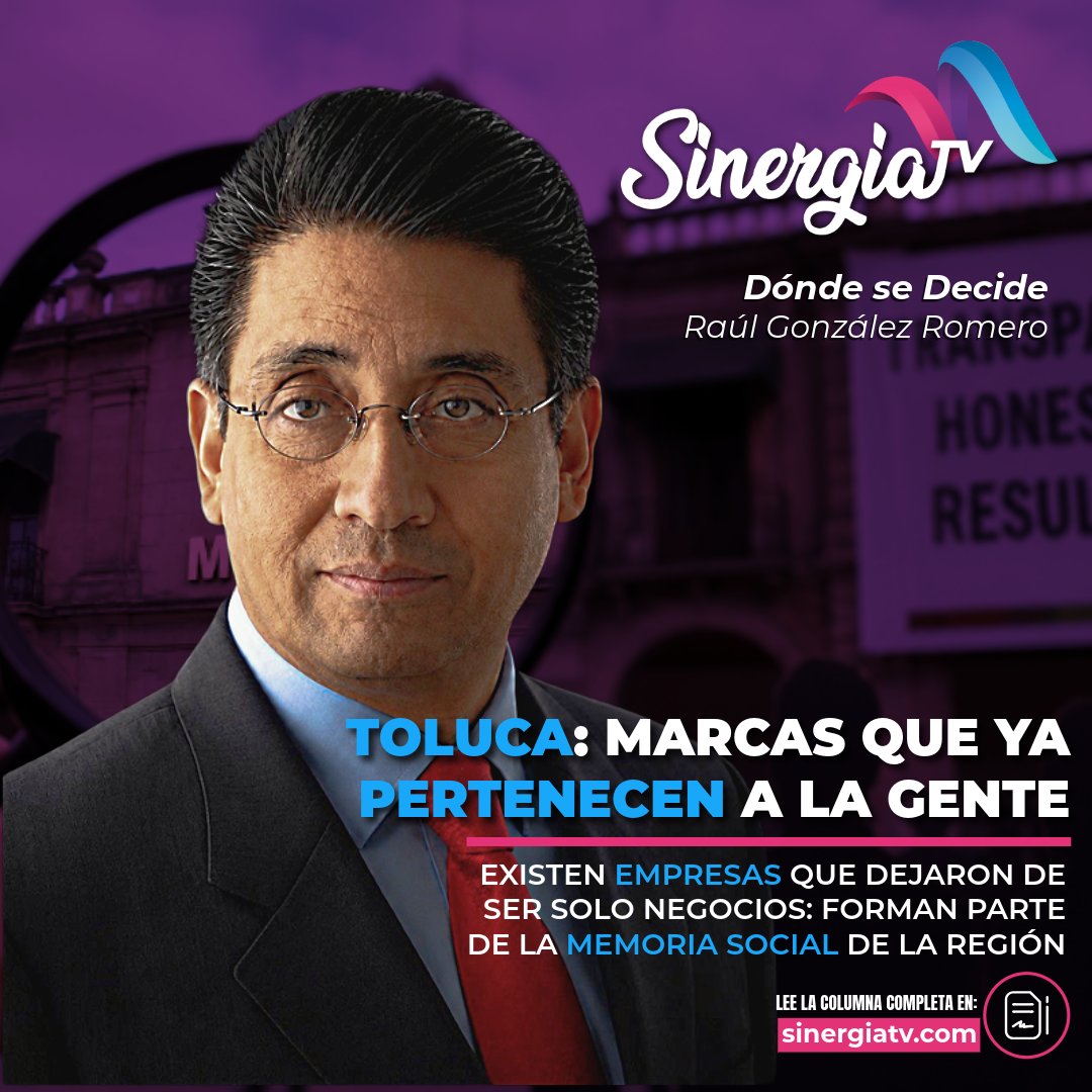 sinergiatvmx's tweet photo. Las mejores marcas no solo venden: forman parte de la historia de la gente.
Raúl González Romero lo analiza en Donde se decide. #SinergiaTV
https://t.co/Jpy9kPVaXk https://t.co/s7CXJlG8vE