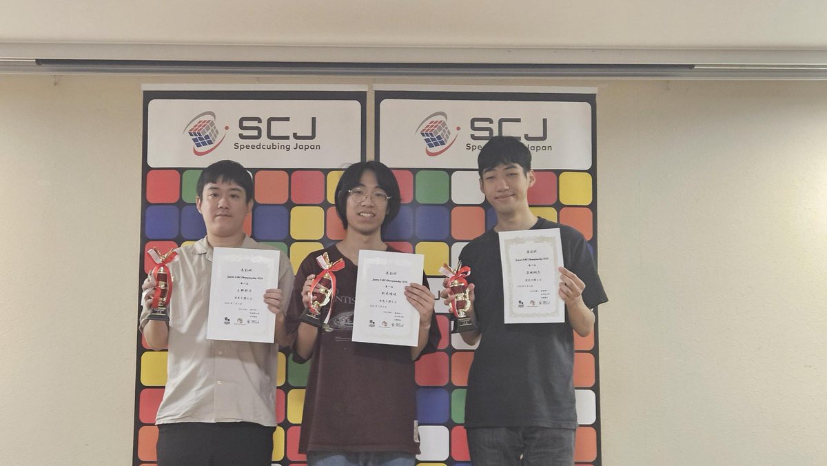 38cube's tweet photo. Japan FMC Championship 2026 おつかれさまでした！日本チャンピオンが決まりました。 https://t.co/BwB4ZzNhZT