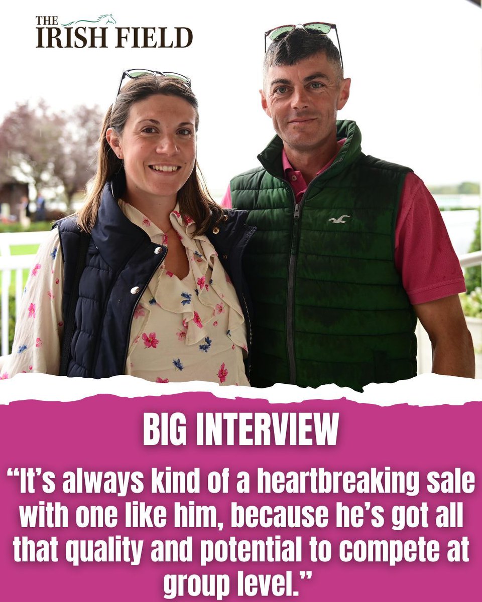 TheIrishField's tweet photo. In The Irish Field this weekend, Mark Boylan speaks to Natalia Lupini and Craig Bryson who have recorded a number of notable results on the flat recently
https://t.co/5Ezor4FCoG https://t.co/NfeImv2PAZ