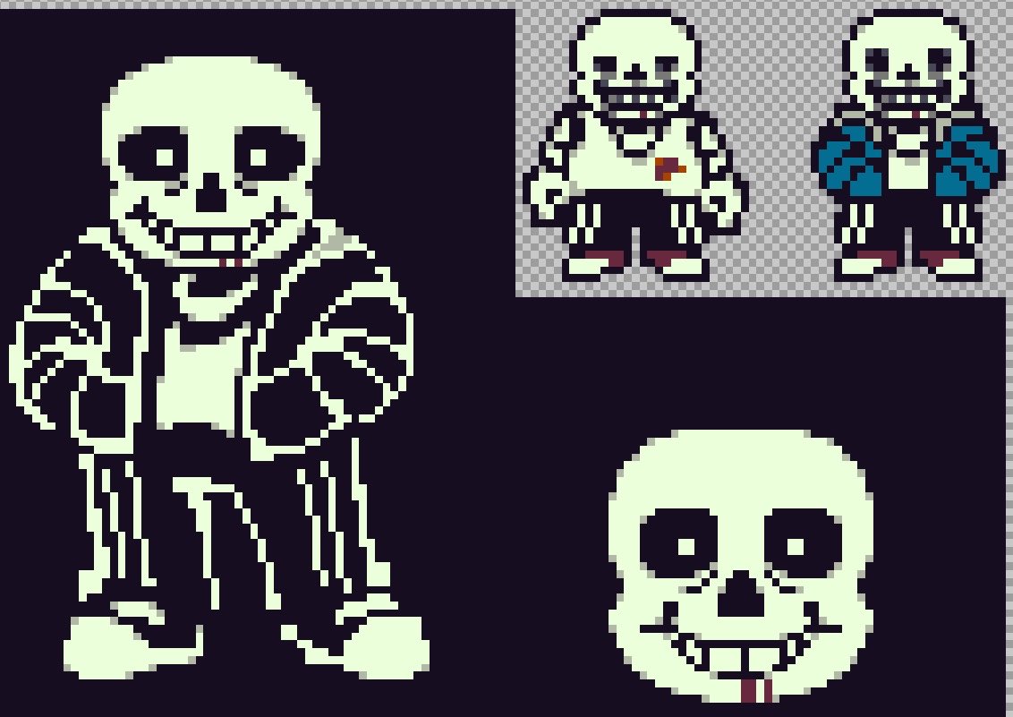 EvilYummerz's tweet photo. Birthed new art of Undertale au slop 
#undertale #pixelart #undertaleau https://t.co/7JSO8kCoiH