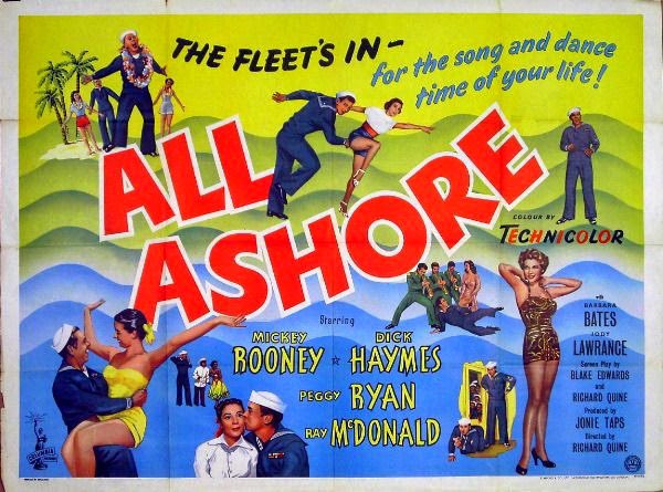 FrankMalfitano's tweet photo. FILM OF THE DAY: Minor silly but cheerful &amp; visually colorful 1953 entry in the 3 sailors on leave #Musical #comedy genre set in #Catalina ✍🏻 by #BlakeEdwards 🎥 by #RichardQuine #MickeyRooney #DickHaymes #PeggyRyan #1950s https://t.co/gqyfs45oHF