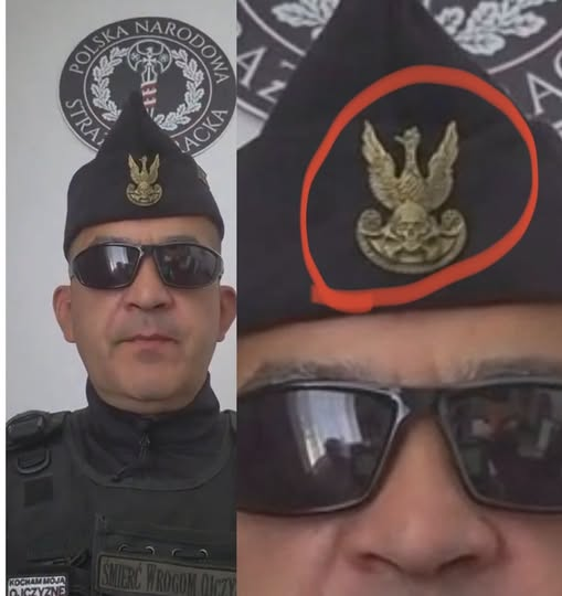 zdzisawrodzik's tweet photo. To nie jest „patriotyzm”. To jest rak w polskim społeczeństwie – neofaszystowskie, paramilitarne grupy, które pod przykrywką „obrony narodu” sieją nienawiść i przygotowują się do czegoś znacznie gorszego. Trupia czaszka pod orłem, tylko swastyki brakuje.  Budź się Polsko. https://t.co/2iwxMjXk0p