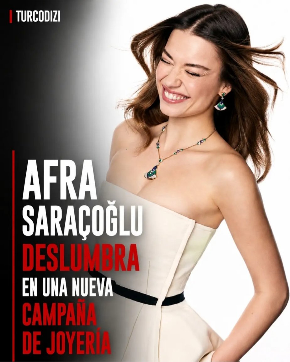 Asteria_Haze's tweet photo. Spanish-based media platform "Nahytv" (Turcodizi) is raving about Afra's new Bvlgari photoshoot! 😍 Applauding her global reach, they call her one of the most sought-after faces of fashion and luxury in Turkey, stating that she absolutely "dazzles"! 💎🧿
#AfraSaraçoğlu #Bvlgari https://t.co/ivfZsIBQUv