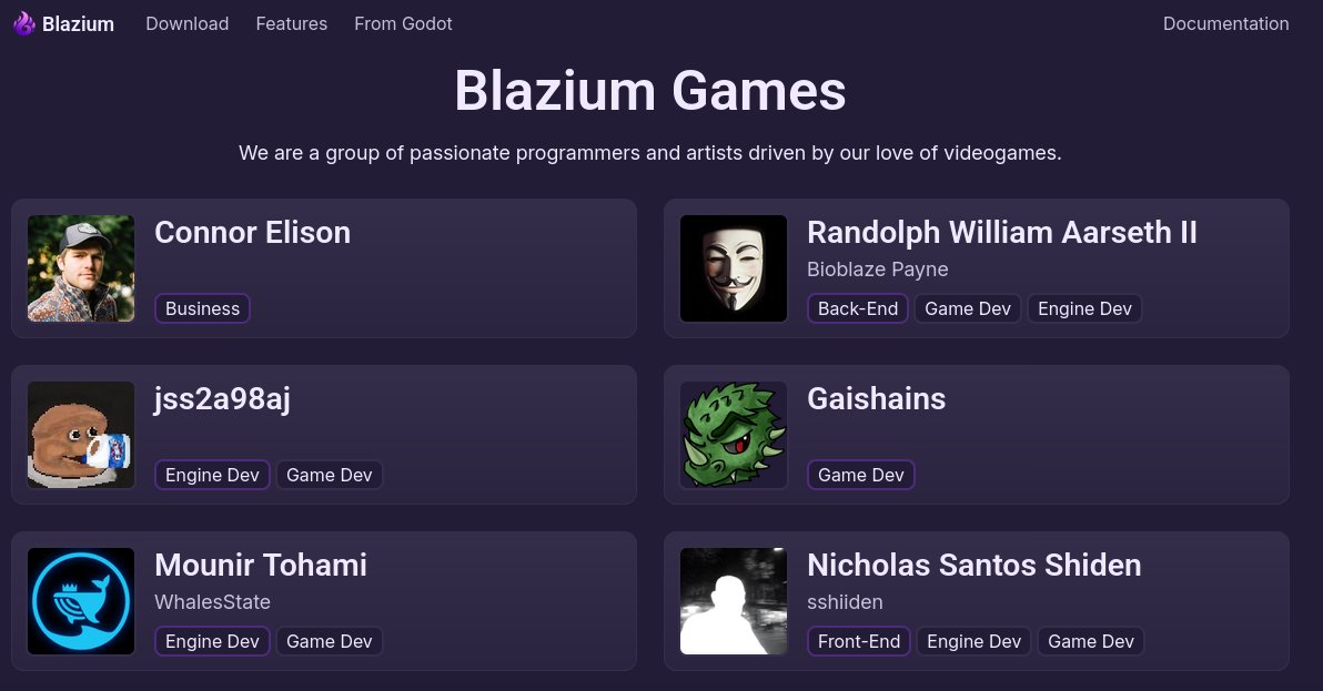 sshiiden's tweet photo. Been slowly working on a remake of https://t.co/zzyLAeD7MZ for @BlaziumGames.
#blazium #WebsiteDesign https://t.co/xJDBUBJoVE