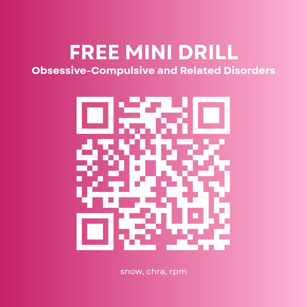 snowrpm's tweet photo. FREE DRILLS ALERT! 🌲🌷✨
20 items each

🌲 Anxiety Disorders
https://t.co/HYREsljBJP

🌷 Obsessive-Compulsive and Related Disorders
https://t.co/u4U67RKTSD

Answer well, everyone! ✨

#rpmtwt #rpsytwt #studytwt https://t.co/cxuQkK9NYR