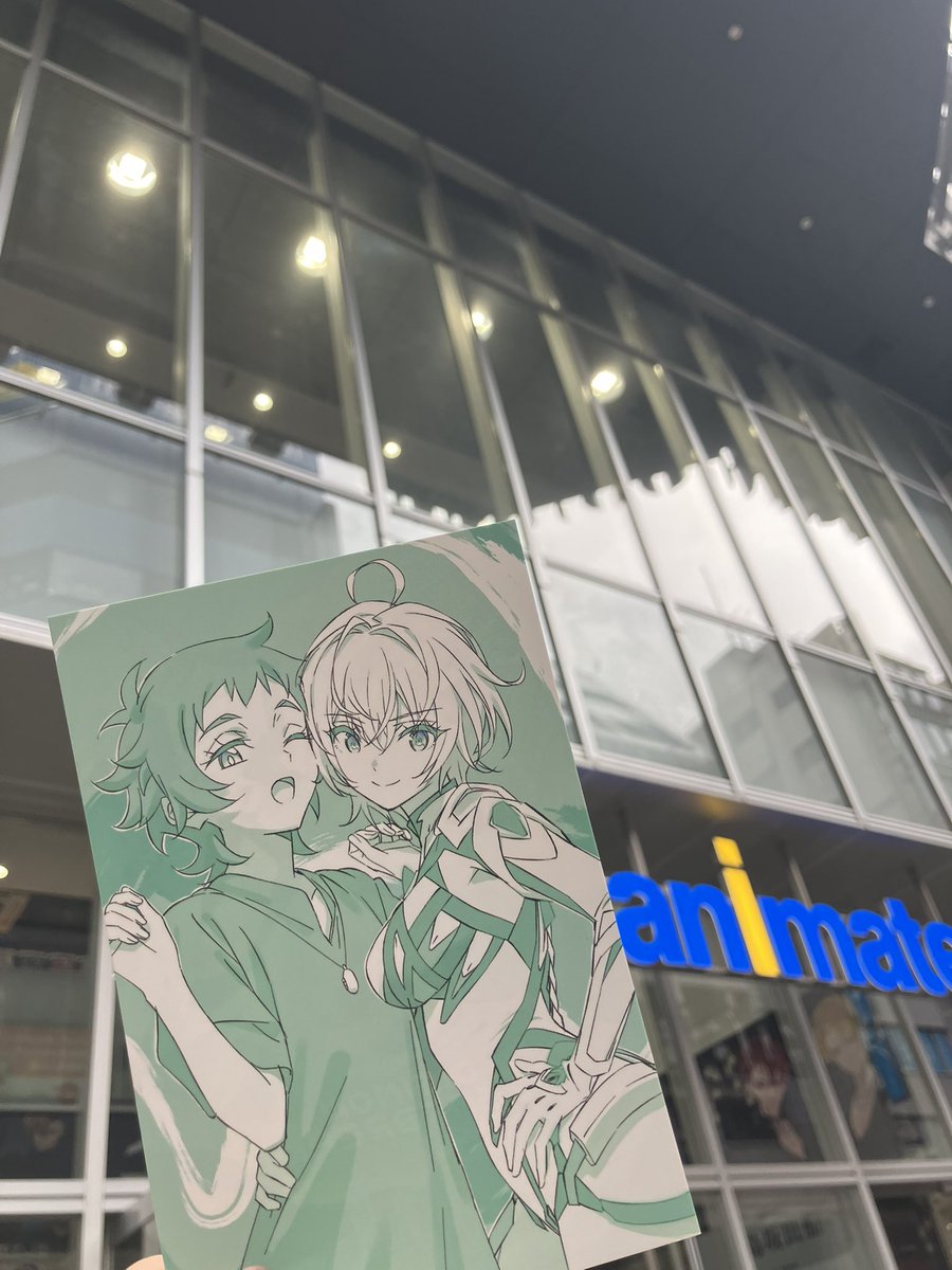 Digimon_Freaks's tweet photo. ¡Ya está en marcha el reparto especial de postales del crossover entre DIGIMON BEATBREAK y Expelled from Paradise!

Los asistentes podrán conseguir una postal exclusiva con la ilustración de la colaboración entre Miharu y Gabriel.

📅 4 de julio
📍 Animate Ikebukuro (tienda principal)
📍 Animate Umeda
📍 Animate Osaka Nipponbashi

#Digimon #BEATBREAK #ExpelledFromParadise