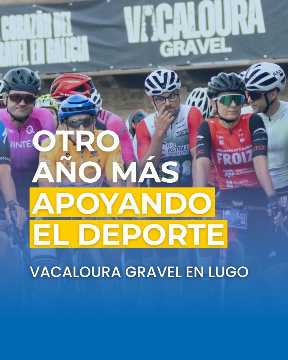 ongrescate's tweet photo. Terra Chá acogió Vacaloura Gravel, una cita que reunió a más de 300 participantes entre deporte, naturaleza y comunidad.

Desde ONG Rescate nos alegra apoyar esta carrera y formar parte de iniciativas que abren caminos compartidos.

#deportesolidario #terrchá #ongrescate https://t.co/HNYfPXBLfj