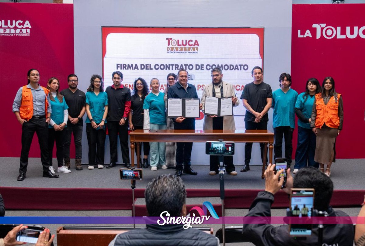 sinergiatvmx's tweet photo. 🧠 Toluca abrirá un Centro de Atención Psicológica gratuito en Sauces para fortalecer la salud mental. #Toluca #SinergiaTV https://t.co/zIRthNwGGH