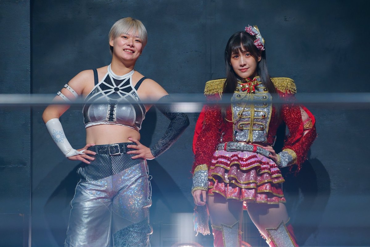 di_zhy's tweet photo. 2026.7.4 新木場1stリング

#tjpw #上原わかな #凍雅 https://t.co/79rkTaXWmc