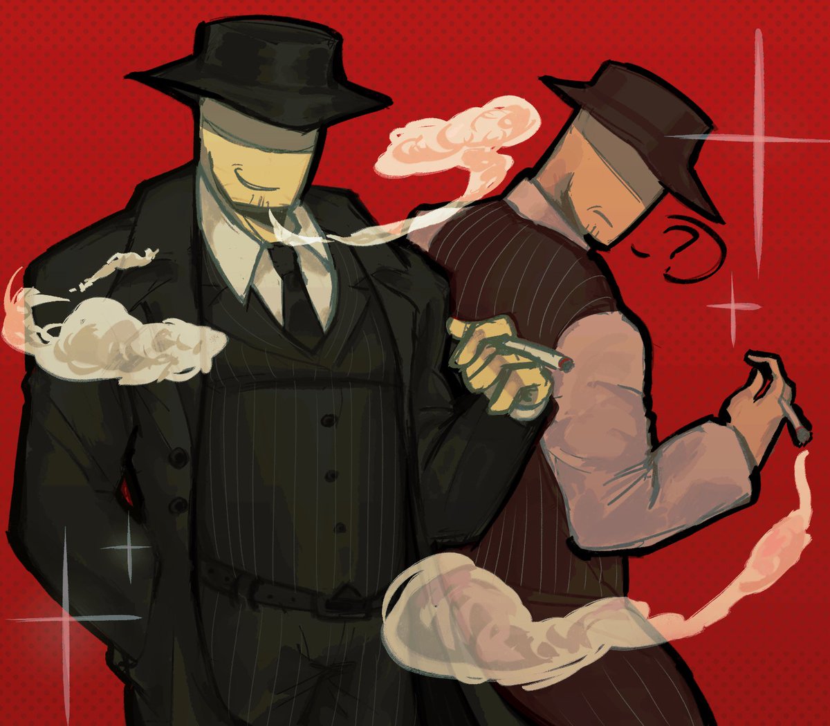Piercingbites's tweet photo. Mafioso redraw! Old art piece in comments ^_^
#Forsaken #forsakenart https://t.co/6W3qnWFqHt