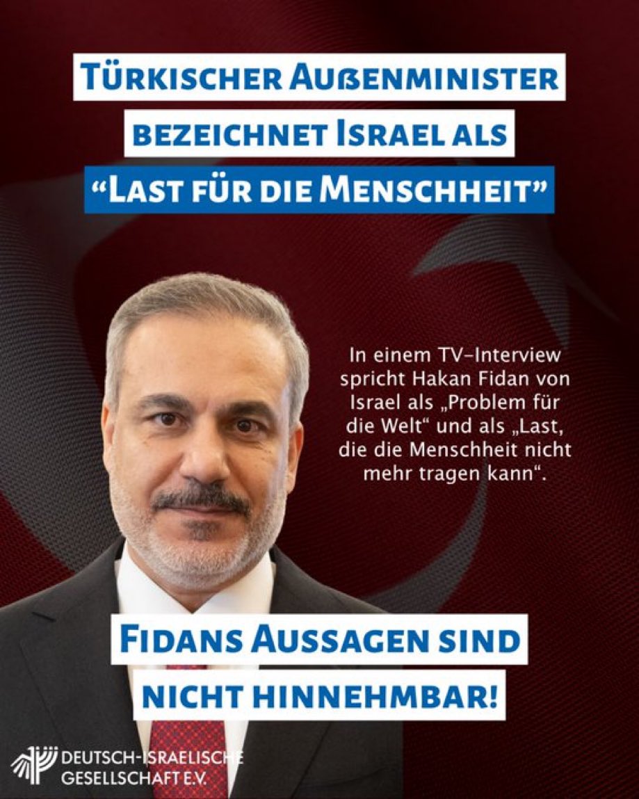 RedFraggle15's tweet photo. Ich erwarte eine Einreisesperre für diesen Antisemiten , Herr @bundeskanzler 

Und die Einbestellung des Botschafters, Herr @JoWadephul 

Und zwar umgehend https://t.co/ic8cH5uxnr