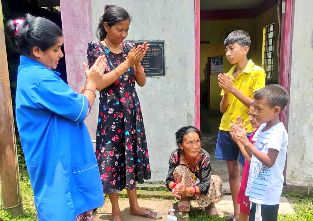 GtaPhedte's tweet photo. Stop Diarrhoea Campaign 2026 conduct at Bisikar ICDS Centre, Mirik Block Block, Darjeeling District
#DDWSJoinsStopDiarrhoea
#StopDiarrhoea2026
#HarGharJal
#MoJSDDWS
#JalJeevanMission
#WestBengal
#JJM https://t.co/KJO2dTohoY