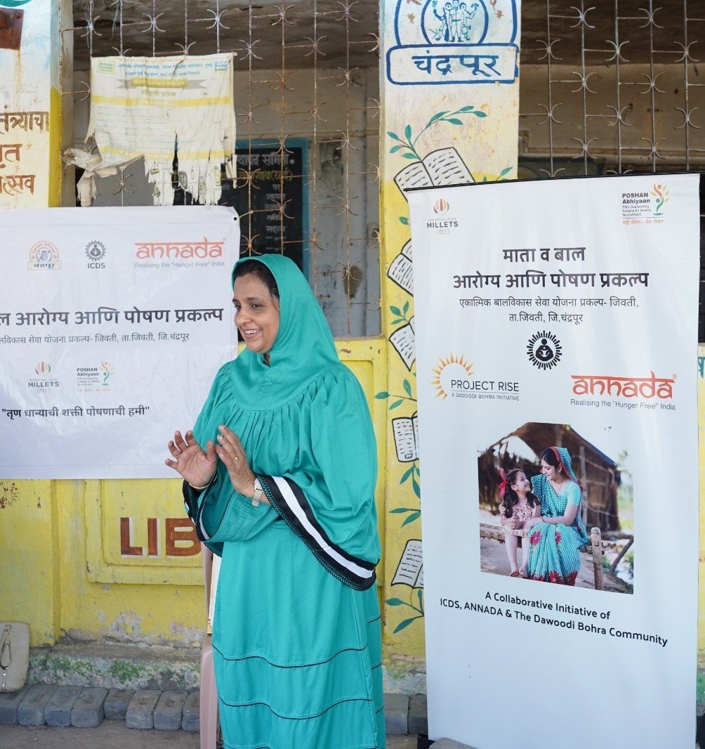 ProjectRiseDB's tweet photo. Marking #WorldFoodSafetyDay, our volunteers joined the ANNADA team in #Chandrapur to promote safe food and hygiene practices. #ProjectRise
@Bohras_India @Dawoodi_Bohras https://t.co/ME8mDBq6sK