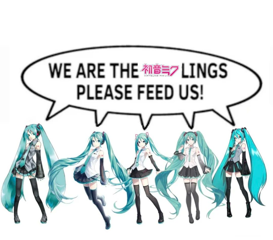 S0UND_0F_FUTURE's tweet photo. 𝓟𝓛𝓔𝓐𝓢𝓔 𝓕𝓔𝓔𝓓 𝓤𝓢 (@VirtualIdol39 @VIRTUAL_ID0L @SEDALLARI_Miku @findmyleeks) https://t.co/lxfHPR9kSc