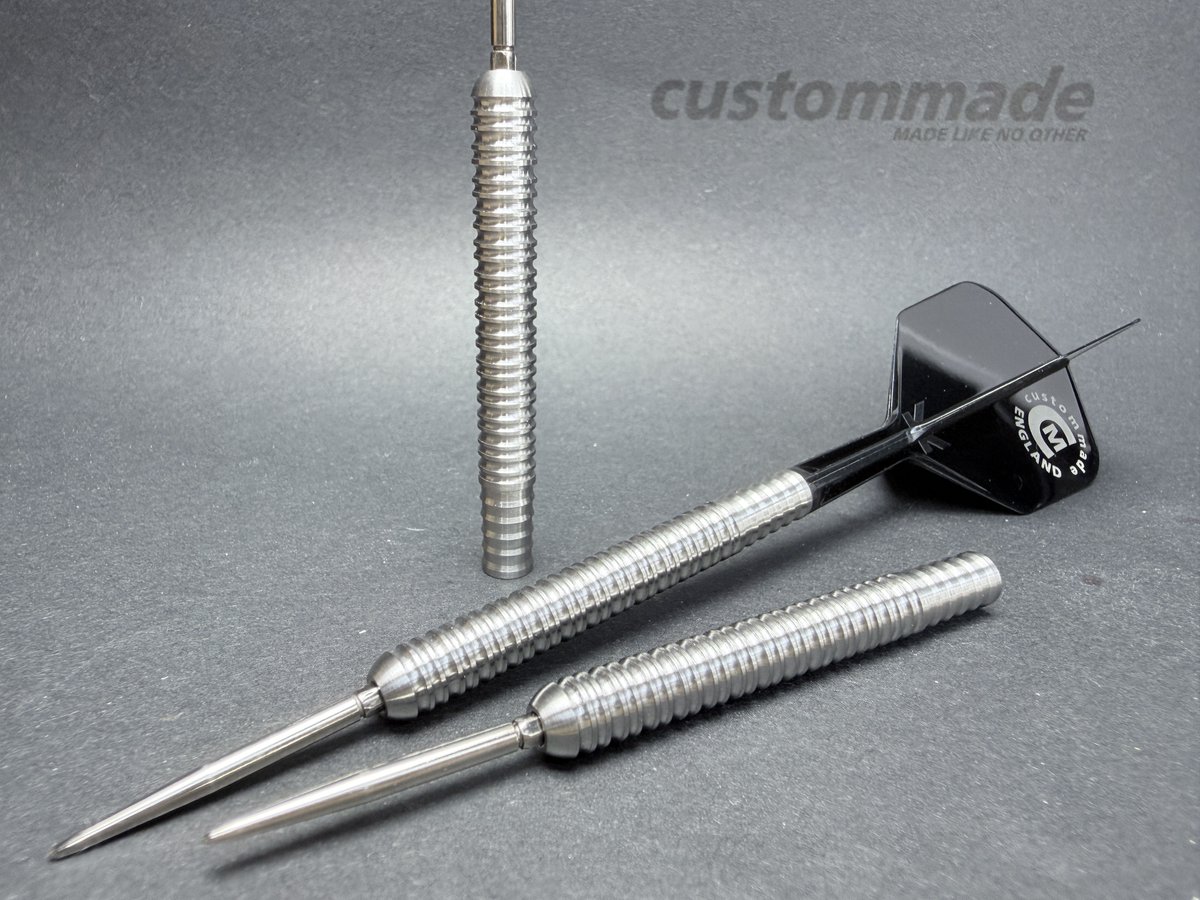 CustomMadeDarts's tweet photo. 23.3g - 6.40mm Dia x 52.50mm Long
Grip - Anderson P3 / P6
#darts #custommadedarts #madelikenoother #custommade #customdarts #custombarrel #customdart #bespoke #beunique #beinspired #madeinbritain π¬π§
https://t.co/teJqUxMt2f https://t.co/iZGulaNPVo