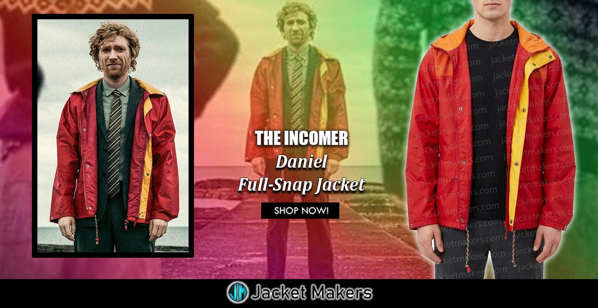 jacketmakers's tweet photo. Red #TheIncomer #Daniel Full-Snap #Jacket.
--------------------------
< Click On Link Shop Now >
https://t.co/TvMvNdr4fw
#ootd #style #fashion #outfit #costume #cosplay #gift #highfashion #DomhnallGleeson #fashiontv #red #polyesterjacket #streetwear #giftidea https://t.co/LEFUIUVbYs