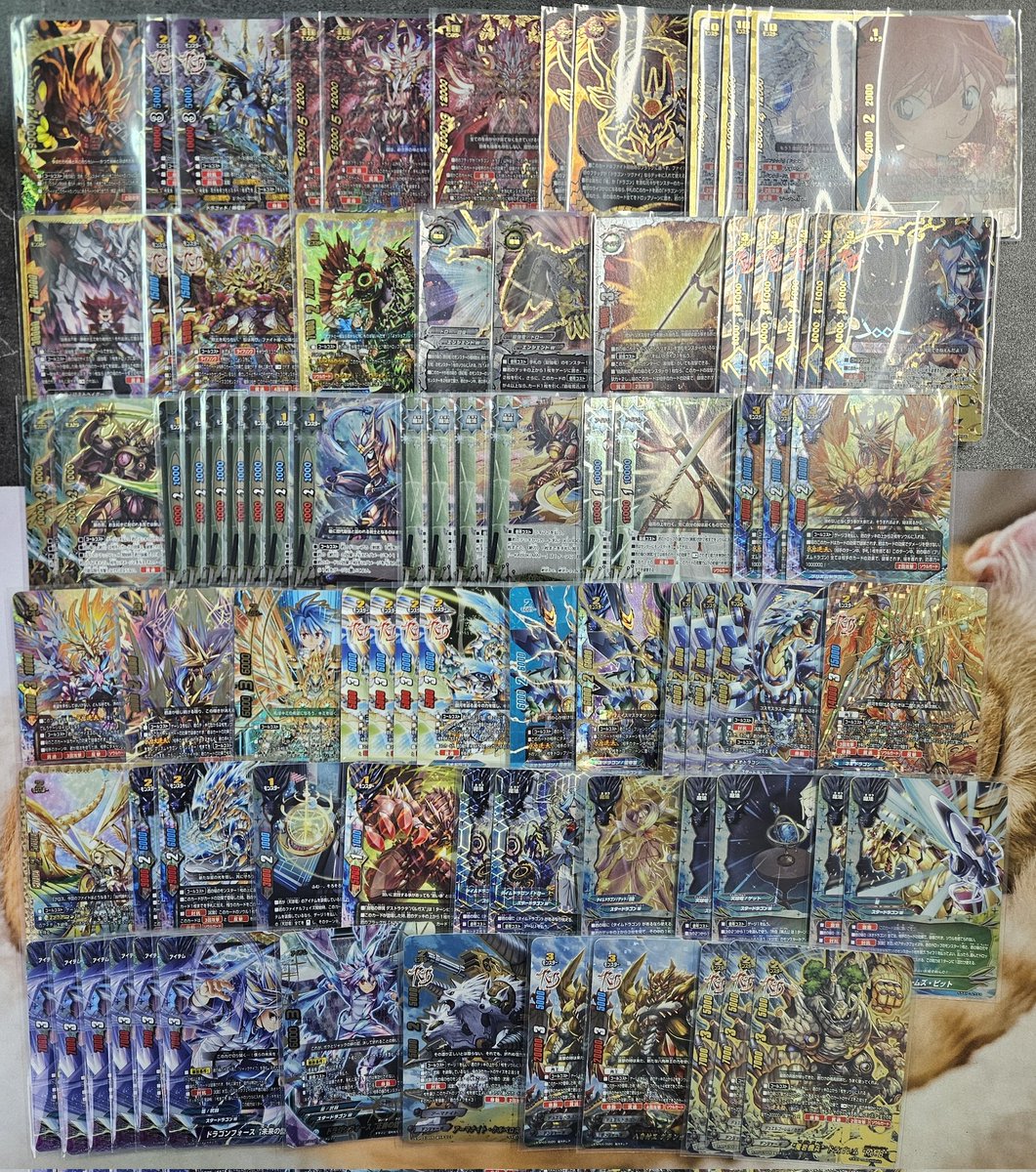 ammpjtj's tweet photo. バディファイト 沢山買取ありがとうございます🔥

欲しいものがあったら言ってね

ご来店お待ちしております🐕️　

＃カードショップほっけ ＃大阪
＃バディファイト https://t.co/vPyFHp1djc