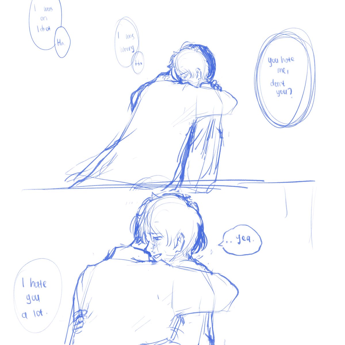 hyacitamine's tweet photo. this is how I expect 🫖📝 to make up after this arc https://t.co/FrZcQPdmqV