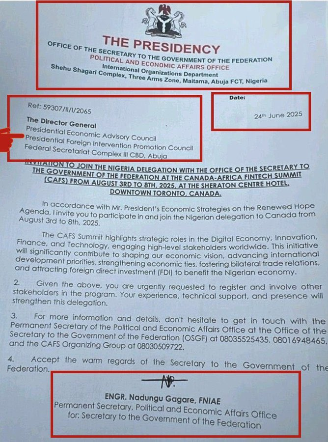 kcemenikex's tweet photo. @PeterObi The money Tinubu is supposed to use to help tackle the food crisis, he is using to create fake agencies like PFIPC
See an official letter from THE PRESIDENCY endorsing something they later called a scam.
Nigerians will no longer fall for #TinubuLies
It is time to #KillAPC https://t.co/eHLcDDO4c7