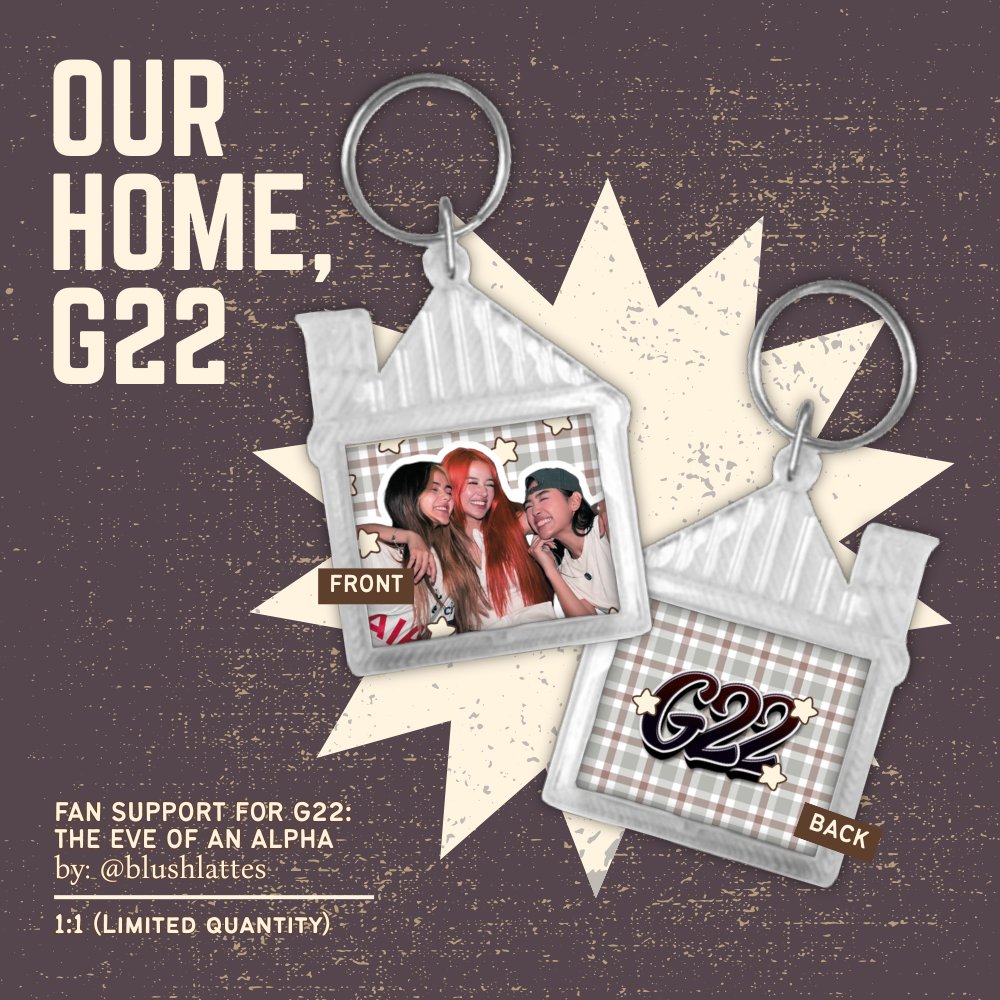 blushlattes's tweet photo. — 𝐎𝐔𝐑 𝐇𝐎𝐌𝐄, 𝐆𝟐𝟐 🏠

FAN SUPPORT FOR G22: THE EVE OF AN ALPHA (by: @blushlattes) 

✸ 1:1 
✸ limited quantity
✸ location: tba
✸ open for trades

see you, bullets!! (⁠ ⁠◜⁠‿⁠◝⁠ ⁠)⁠♡

#G22 #G22_TheEveOfAnAlpha #G22TheFirstConcert https://t.co/nHI2txQ9IZ