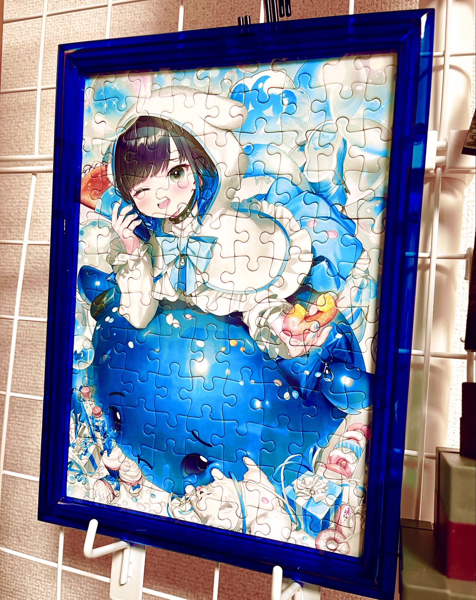 heguichan's tweet photo. こかげちゃんのパズルが加わって一気に空間が可愛くなりました
#紡木こかげ
サブアカの方で上げ直し https://t.co/rnkW3mmThN