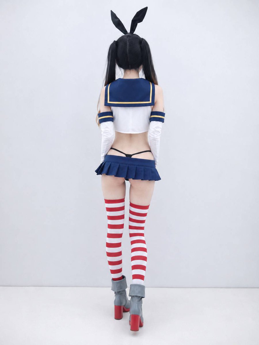 st20251009's tweet photo. 艦これの島風ちゃんコスプレ撮ってもらった！！髪の毛だけ地毛(>̣̣̣̣̣̥ <̣̣̣̣̣)

#コスプレ初心者
#裏垢男子さんと繋がりたい
#裏垢男子とつながりたい
#裏垢女子 https://t.co/oaRbDTgUgD