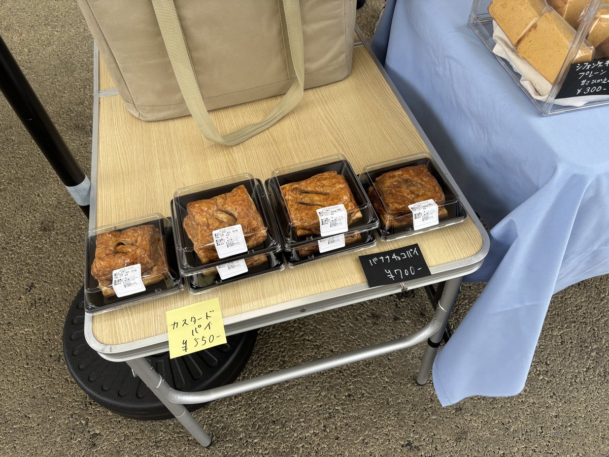 goro56goronta's tweet photo. いつもの☁️

バナナチョコパイ
カスタードパイ
チョコチップバナナ
ビスコッティ

サンド忘れた🫠 https://t.co/MF2ZHdtxil