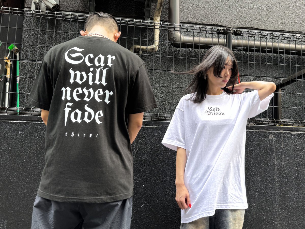 thirst_jpn's tweet photo. 【MERCH PHOTO📷】
Cold Prison - Black&amp;White
Size - XL
model by @_sssk11 @agfuji_Ibz https://t.co/tOMuMOXFU4