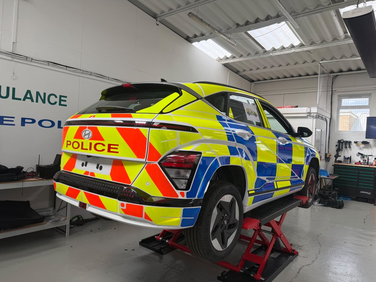 t_riple9's tweet photo. We’ve been a little quiet on here lately… not because we’ve slowed down, quite the opposite!
Here’s one of our latest builds currently on the ramp, taking shape before heading out into service.
Have a great weekend and stay safe! 🚔⚡
#Triple9Group #EmergencyServices #PoliceVehicles #BlueLight