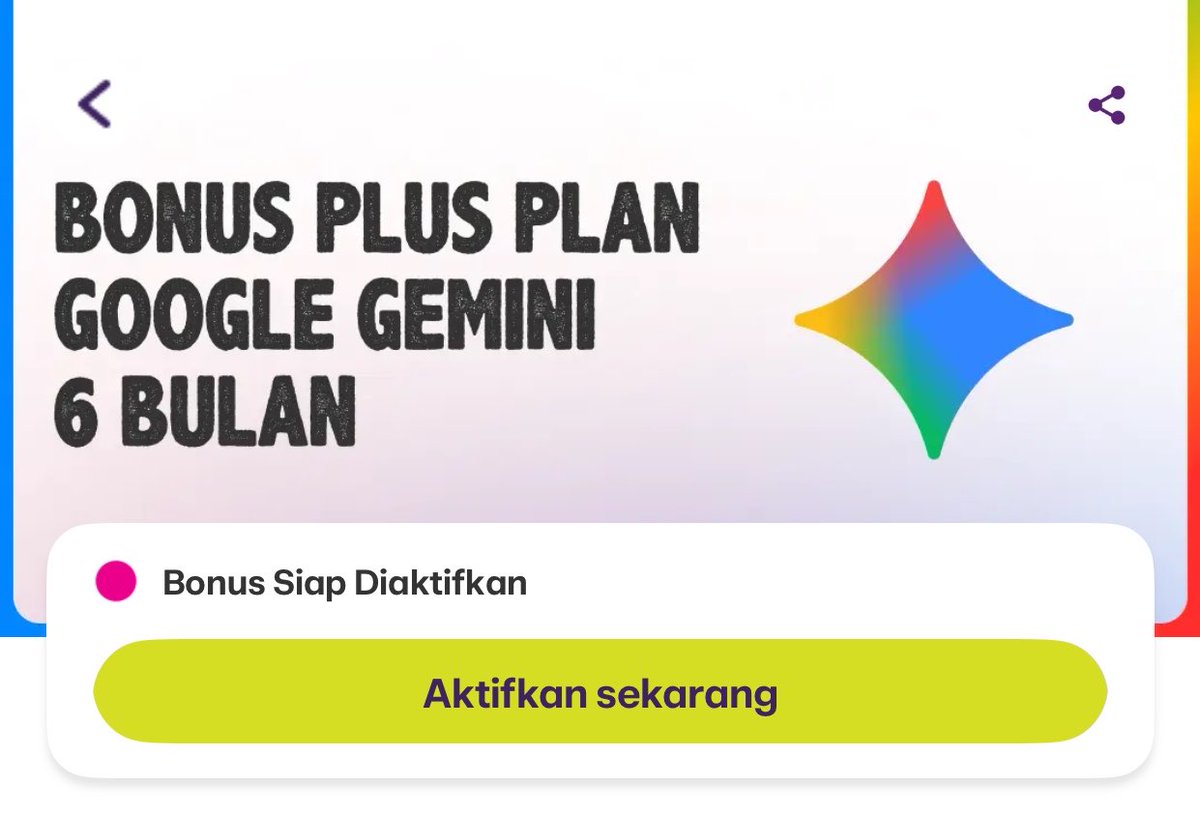 havertzcimahi's tweet photo. modal aktivasi kuota bonus gemini plus 6 bulan gratis, in this economy ternyata masih ada operator yang gak kikir kikir amat https://t.co/AGPM4Bu9cI