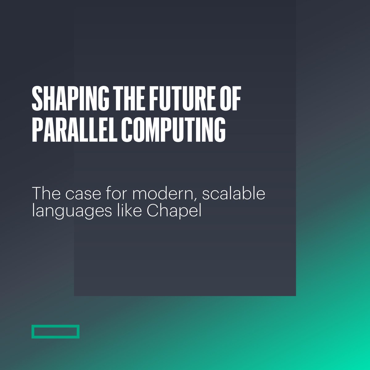 VSuresh_10's tweet photo. After 30 years, why has HPC programming remained largely the same? Discover insights on hardware, languages, and the future of scalable parallel computing in this @Chapel_Language blog post. #HPEDEV https://t.co/dQ3PQYYAmB https://t.co/YL6zkxvj1R