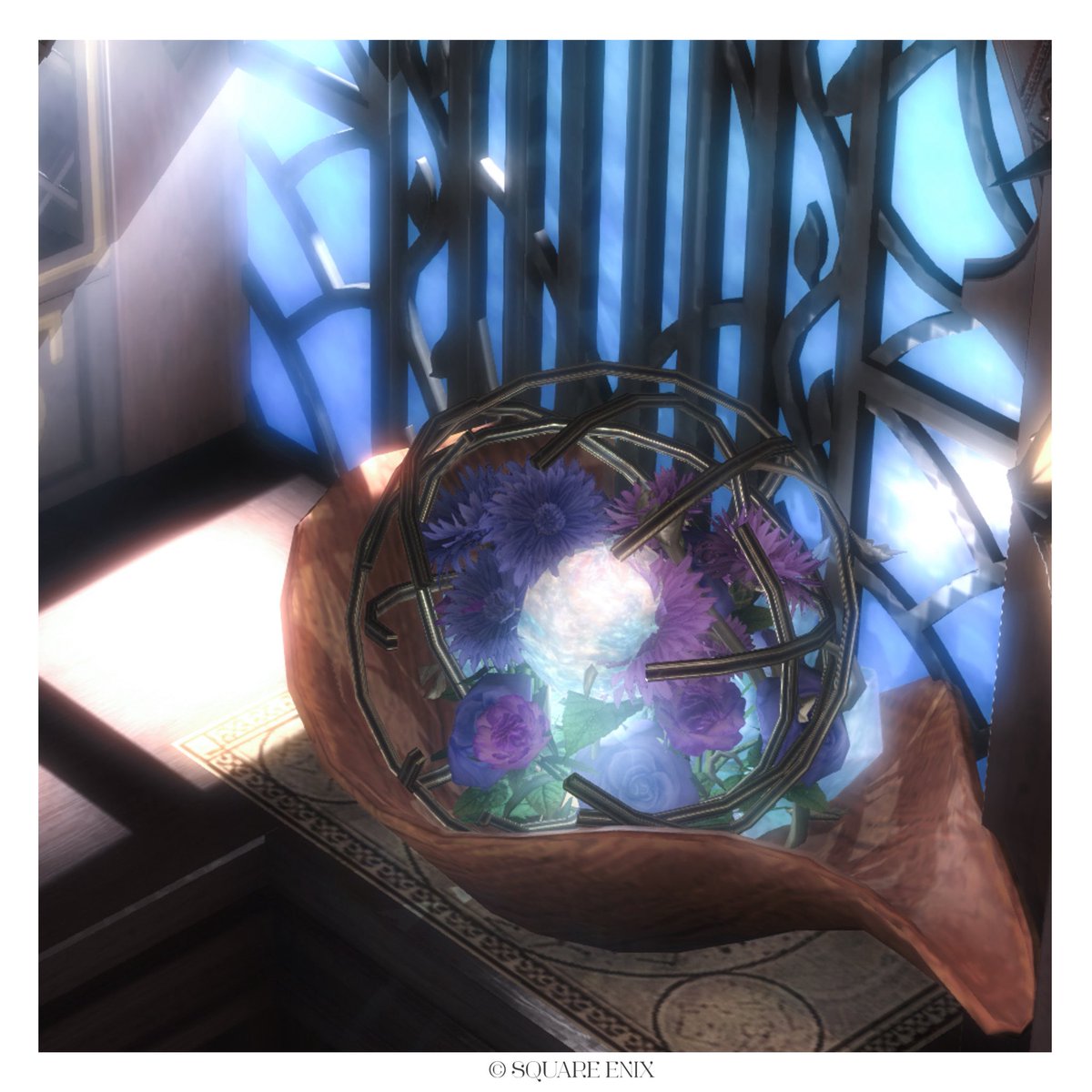 stroll_ff14's tweet photo. あまりにも綺麗で美しい蒼い空間でした
お邪魔しました𑁍 https://t.co/Cjb8SZf2Rt