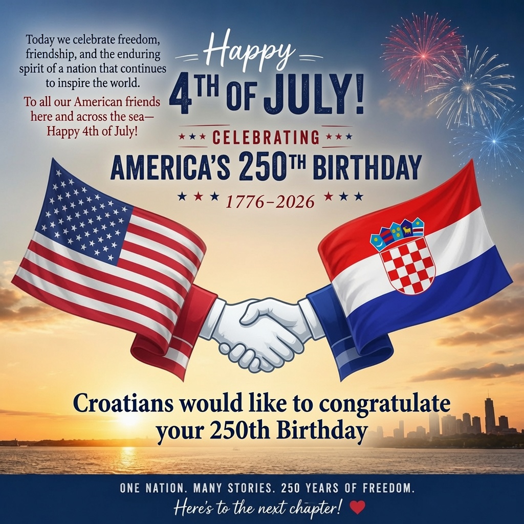 IvanMilkovic's tweet photo. America happy birthday 🎂💪 https://t.co/hbZ8zjbKjQ