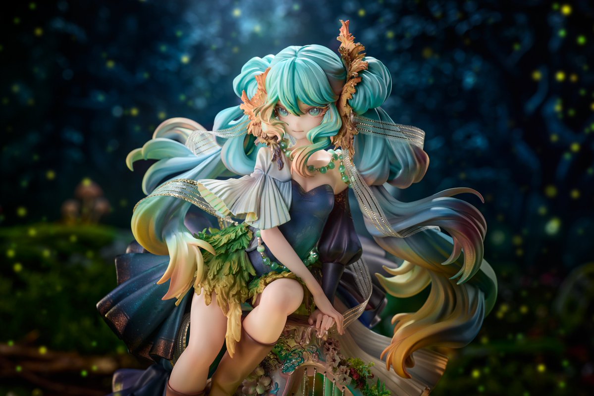 kanchenglei's tweet photo. 「初音ミク - ミッドサマーナイト」
7 月 26 日開催 WF2026S にて初展示・販売いたします！
原画：Dlll19
彩色塗装：@qiubeishuyue
撮影：@Luka__Studio
原型製作：私
限定数：25 個
販売価格：32,000 円
ブース番号：5-23-05
QQ グループ：1049344120
#初音ミク #WF2026S https://t.co/2NsH0h1cDl
