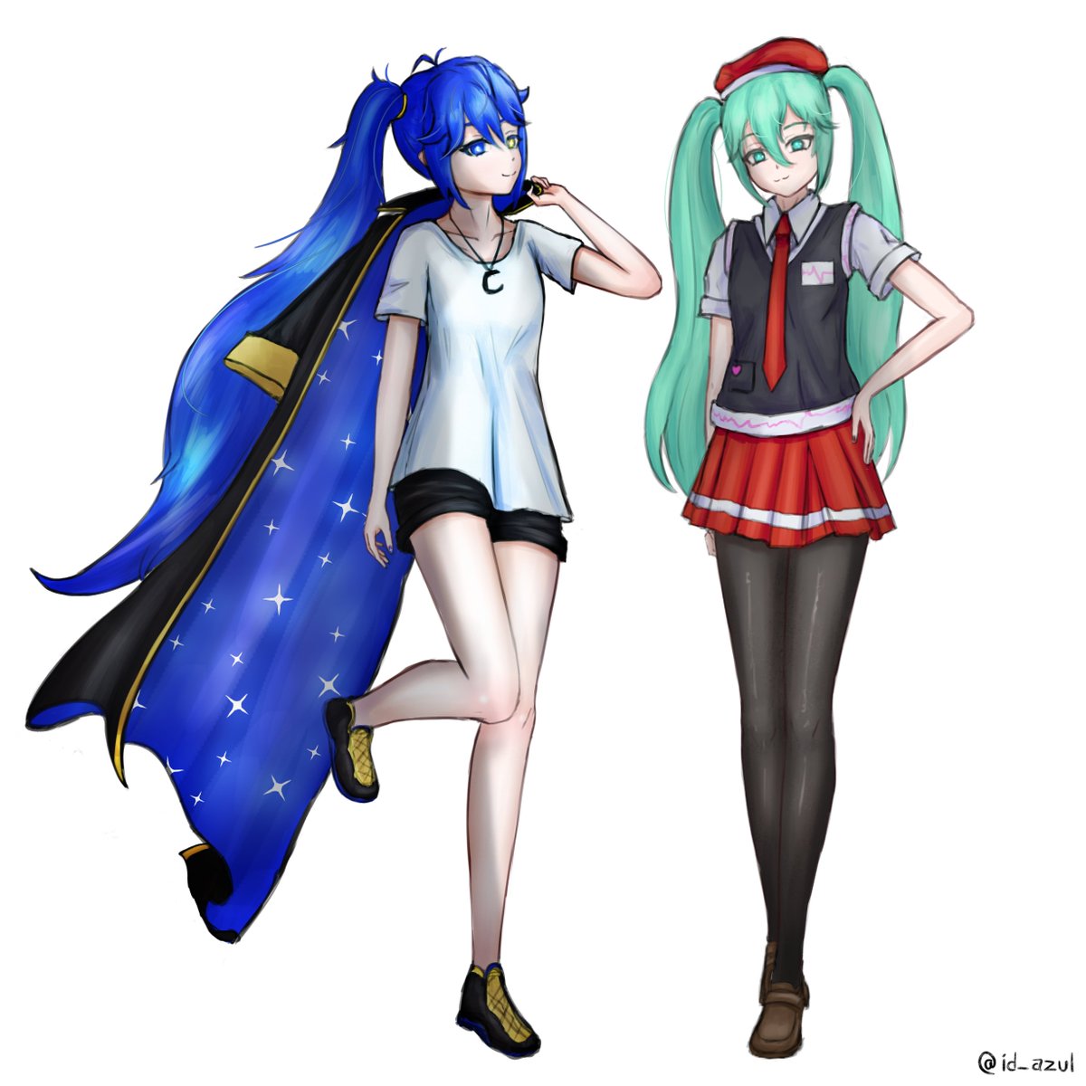 id_azul's tweet photo. Miku designs by Sora and Seni, for the Summer Miku Choir.

#rkgk https://t.co/76wRwxOVxk