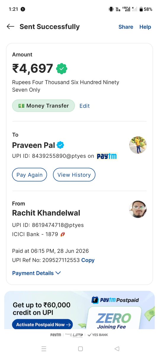 justlike_rk's tweet photo. @Olacabs very bad experience. I'd booked full day rental and upon completion,app showed Bill of Rs.2691, however driver started to argue with me ,shouted very loudly ,hewas ready to fight, he too Rs.4697. pls refund my money and take action against driverCRN10993460251 https://t.co/TSPAFE0E7D