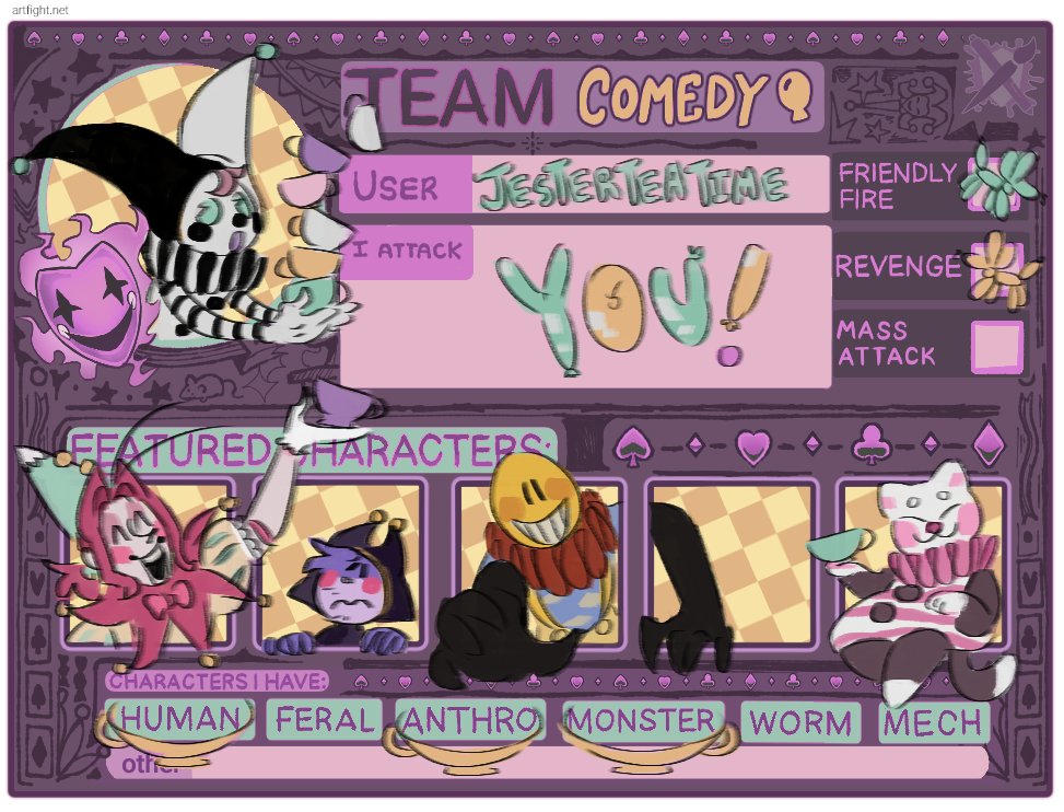 JesterTeaTime's tweet photo. @knottaghost All jesters  
https://t.co/gQ5CTCsIFd https://t.co/ci9gKpD8Tq