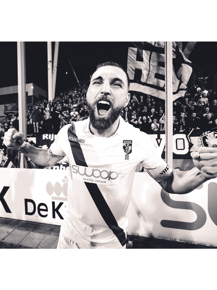 MijnVitesse's tweet photo. Captain Kashia. 39 jaar oud geworden vandaag. Gefeliciteerd, Guram 💛🖤 https://t.co/qZ83CAP1GL